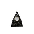 Pyramid Clock (Black Zebra)